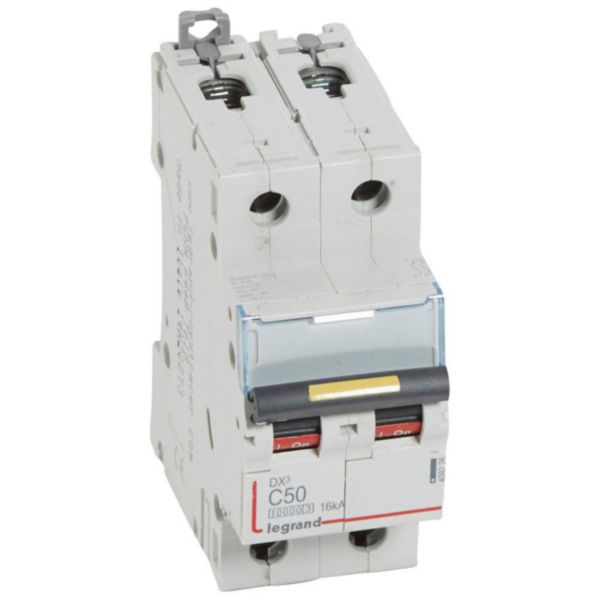 Disjoncteur DX³10000 16kA arrivée haute et départ bas à vis 2P 230V~ à 400V~ - 50A - courbe C - 2 modules - Page 14