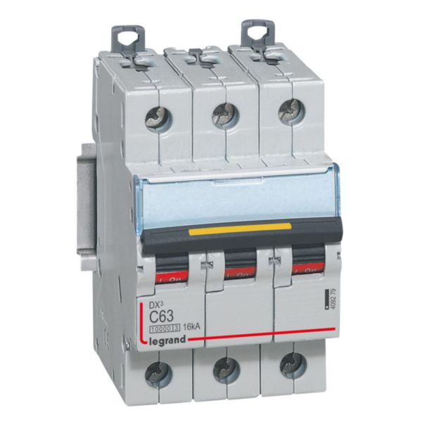 Disjoncteur DX³10000 16kA arrivée haute et départ bas à vis 3P - 400V~ - 63A - courbe C - 3 modules - Page 16