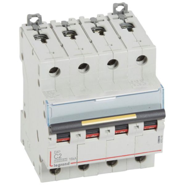 Disjoncteur DX³10000 16kA arrivée haute et départ bas à vis 4P - 400V~ - 2A - courbe C - 4 modules - Page 13