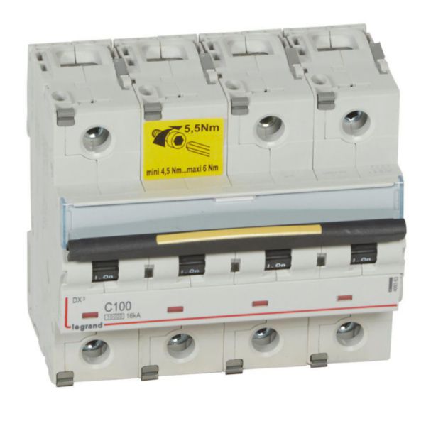 Disjoncteur DX³10000 16kA arrivée haute et départ bas à vis 4P - 400V~ - 100A - courbe C - 6 modules - Page 6