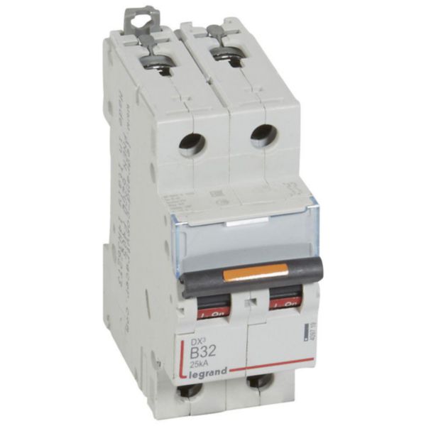 Disjoncteur DX³ 25kA arrivée haute et départ bas à vis 2P 230V~ à 400V~ - 32A - courbe B - 2 modules - Page 24