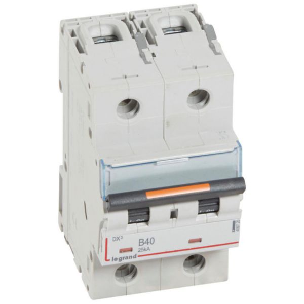 Disjoncteur DX³ 25kA arrivée haute et départ bas à vis 2P 230V~ à 400V~ - 40A - courbe B - 3 modules - Page 71