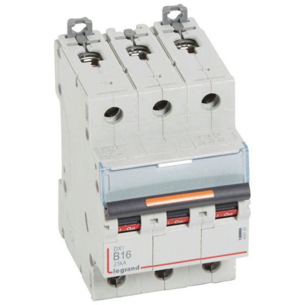 Disjoncteur DX³ 25kA arrivée haute et départ bas à vis 3P 400V~ - 16A - courbe B - 3 modules - Page 24