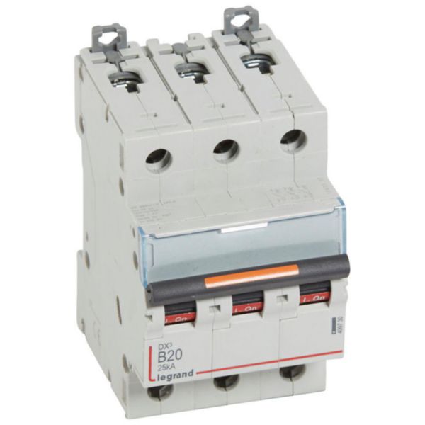 Disjoncteur DX³ 25kA arrivée haute et départ bas à vis 3P 400V~ - 20A - courbe B - 3 modules - Page 24