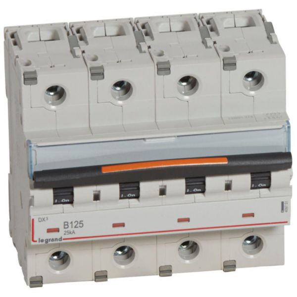 Disjoncteur DX³ 25kA arrivée haute et départ bas à vis 4P 400V~ - 125A - courbe B - 6 modules - Page 55