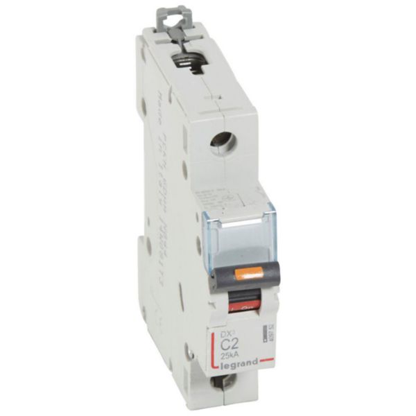 Disjoncteur DX³ 25kA arrivée haute et départ bas à vis 1P 230V~ à 400V~ - 2A - courbe C - 1 module - Page 68
