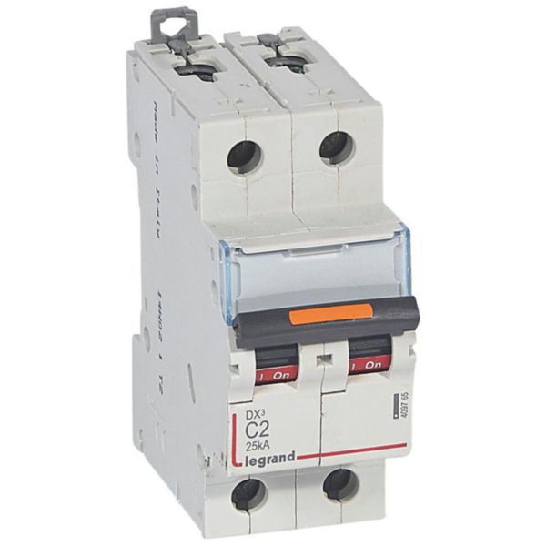 Disjoncteur DX³ 25kA arrivée haute et départ bas à vis 2P 230V~ à 400V~ - 2A - courbe C - 2 modules - Page 13