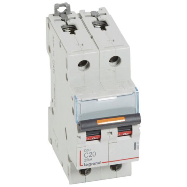 Disjoncteur DX³ 25kA arrivée haute et départ bas à vis 2P 230V~ à 400V~ - 20A - courbe C - 2 modules - Page 8