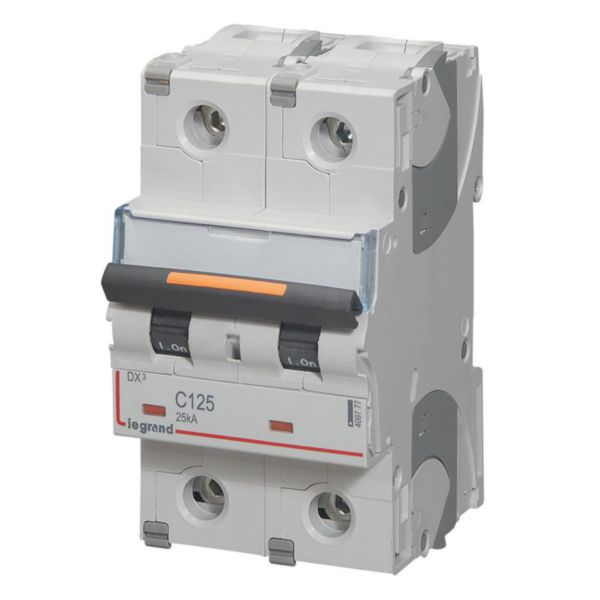 Disjoncteur DX³ 25kA arrivée haute et départ bas à vis 2P 230V~ à 400V~ - 125A - courbe C - 3 modules - Page 70