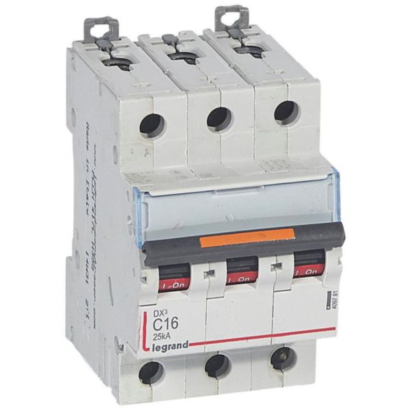 Disjoncteur DX³ 25kA arrivée haute et départ bas à vis 3P 400V~ - 16A - courbe C - 3 modules - Page 15