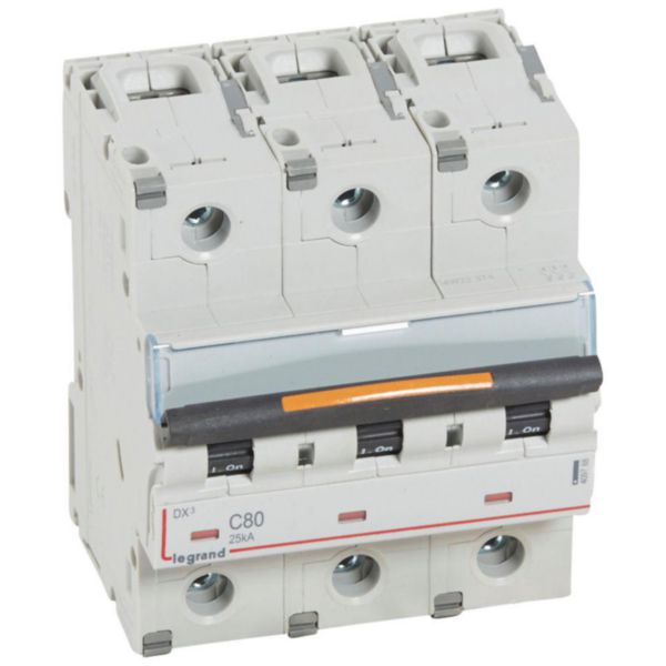 Disjoncteur DX³ 25kA arrivée haute et départ bas à vis 3P 400V~ - 80A - courbe C - 4,5 modules - Page 18