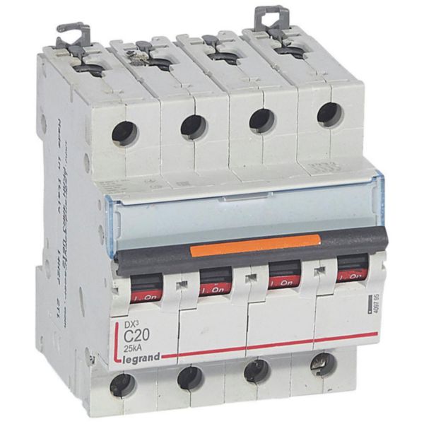 Disjoncteur DX³ 25kA arrivée haute et départ bas à vis 4P 400V~ - 20A - courbe C - 4 modules - Page 9