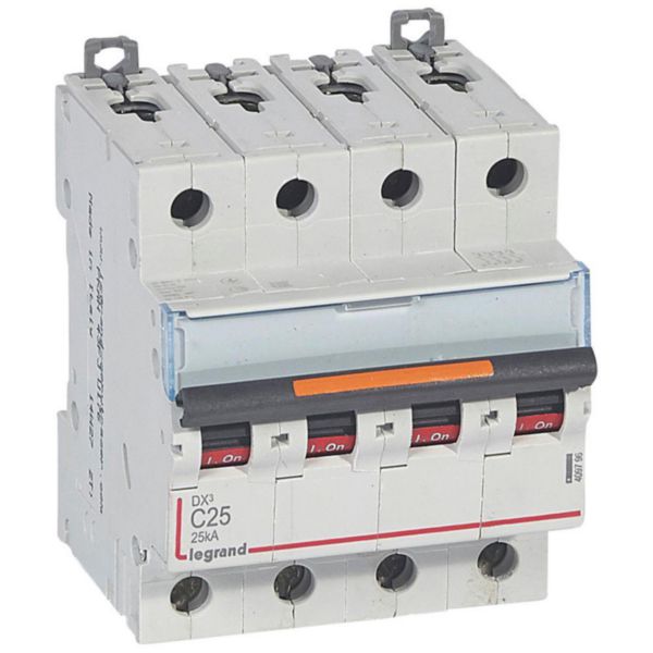 Disjoncteur DX³ 25kA arrivée haute et départ bas à vis 4P 400V~ - 25A - courbe C - 4 modules - Page 5