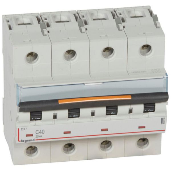 Disjoncteur DX³ 25kA arrivée haute et départ bas à vis 4P 400V~ - 40A - courbe C - 6 modules - Page 6