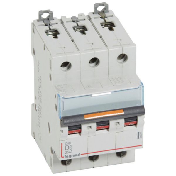 Disjoncteur DX³ 25kA arrivée haute et départ bas à vis 3P 400V~ - 6A - courbe D - 3 modules - Page 24