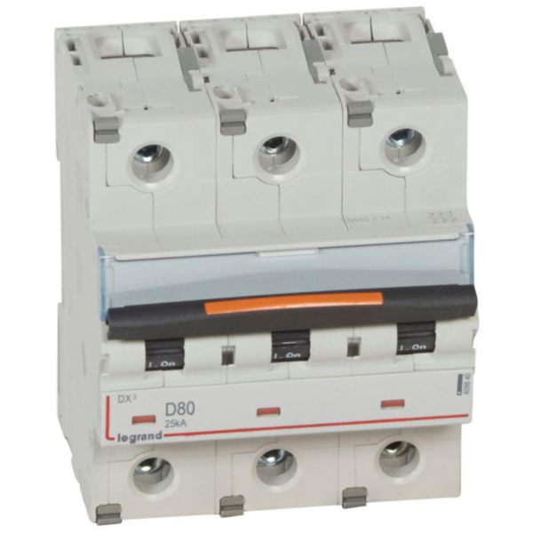 Disjoncteur DX³ 25kA arrivée haute et départ bas à vis 3P 400V~ - 80A - courbe D - 4,5 modules - Page 17