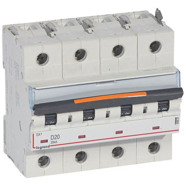Disjoncteur DX³ 25kA arrivée haute et départ bas à vis 4P 400V~ - 20A - courbe D - 6 modules - Page 11