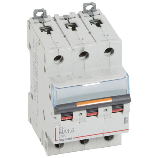 Disjoncteur magnétique seul DX³ MA 25kA arrivée haute et départ bas à vis 3P 400V~ - 1,6A - 3 modules - Page 24