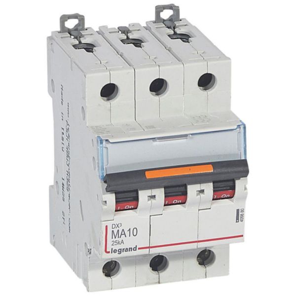 Disjoncteur magnétique seul DX³ MA 25kA arrivée haute et départ bas à vis 3P 400V~ - 10A - 3 modules - Page 9