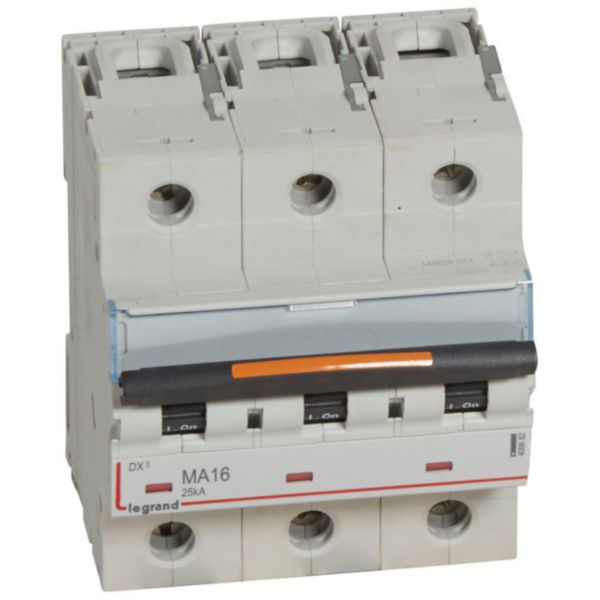 Disjoncteur magnétique seul DX³ MA 25kA arrivée haute et départ bas à vis 3P 400V~ - 16A - 4,5 modules - Page 11