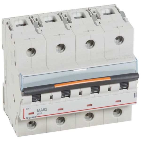 Disjoncteur magnétique seul DX³ MA 25kA arrivée haute et départ bas à vis 4P 400V~ - 63A - 6 modules - Page 18