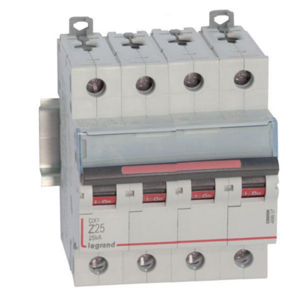 Disjoncteur DX³ 25kA arrivée haute et départ bas à vis 4P 400V~ - 25A - courbe Z - 4 modules - Page 20