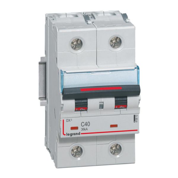Disjoncteur DX³ 36kA arrivée haute et départ bas à vis 2P 230V~ à 400V~ - 40A - courbe C - 3 modules - Page 26