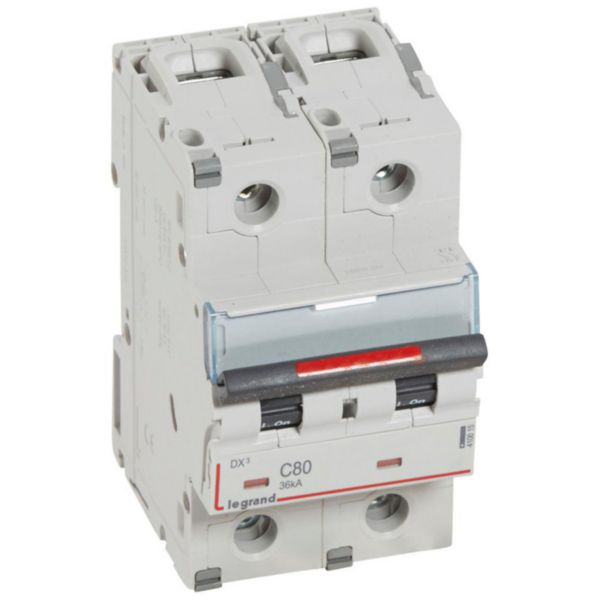 Disjoncteur DX³ 36kA arrivée haute et départ bas à vis 2P 230V~ à 400V~ - 80A - courbe C - 3 modules - Page 26