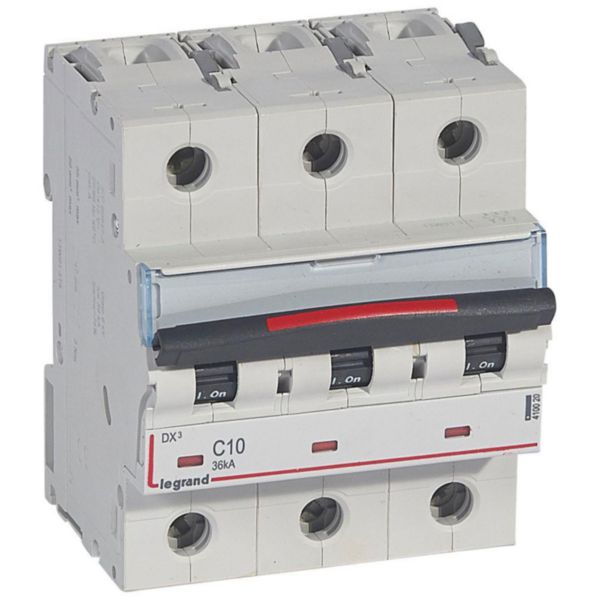 Disjoncteur DX³ 36kA arrivée haute et départ bas à vis 3P 400V~ - 10A - courbe C - 4,5 modules - Page 17