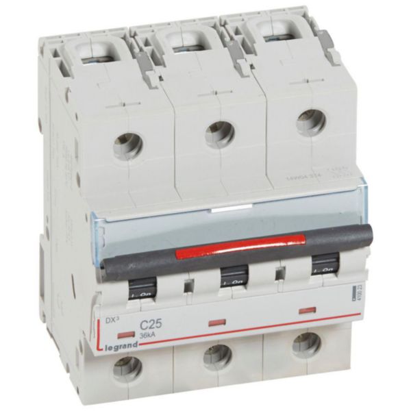 Disjoncteur DX³ 36kA arrivée haute et départ bas à vis 3P 400V~ - 25A - courbe C - 4,5 modules - Page 17