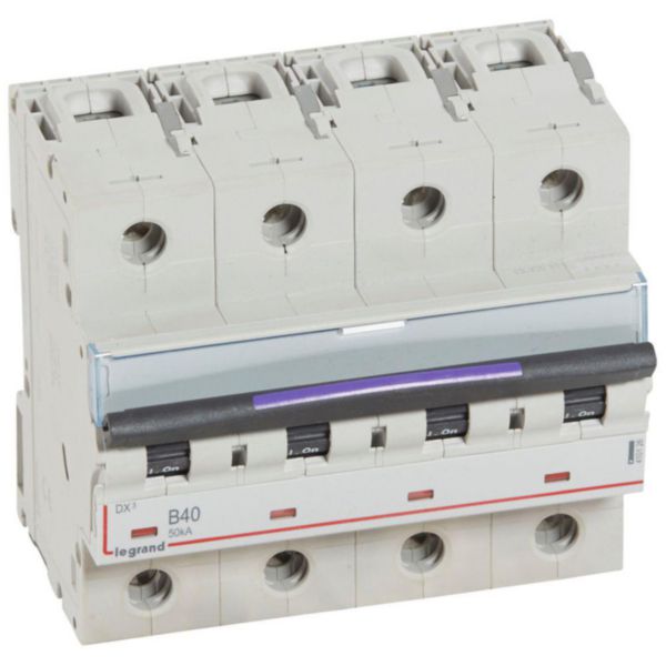 Disjoncteur DX³ 50kA arrivée haute et départ bas à vis 4P 400V~ - 40A - courbe B - 6 modules - Page 28