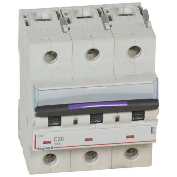 Disjoncteur DX³ 50kA arrivée haute et départ bas à vis 3P 400V~ - 20A - courbe C - 4,5 modules - Page 26