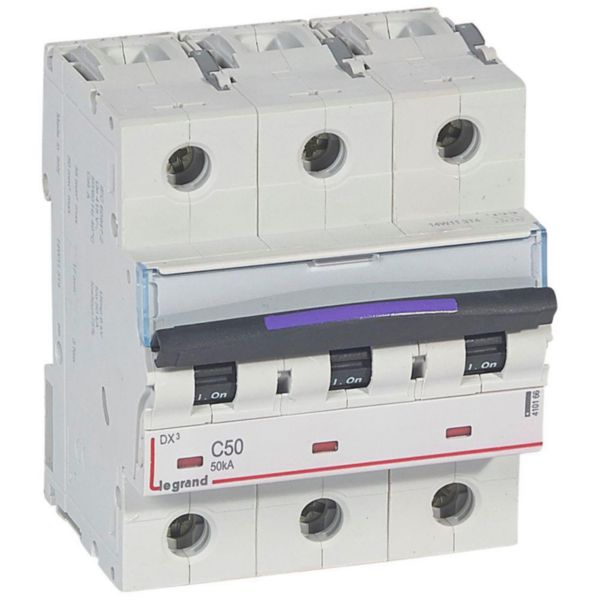Disjoncteur DX³ 50kA arrivée haute et départ bas à vis 3P 400V~ - 50A - courbe C - 4,5 modules - Page 26