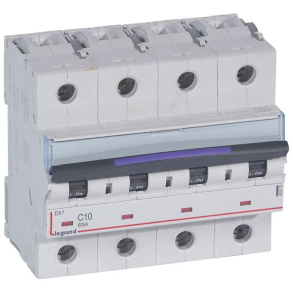 Disjoncteur DX³ 50kA arrivée haute et départ bas à vis 4P 400V~ - 10A - courbe C - 6 modules - Page 34