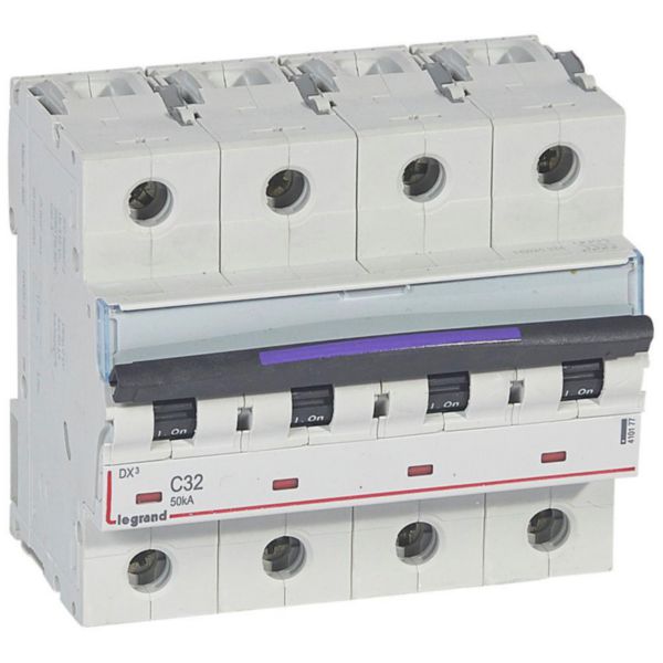 Disjoncteur DX³ 50kA arrivée haute et départ bas à vis 4P 400V~ - 32A - courbe C - 6 modules - Page 34