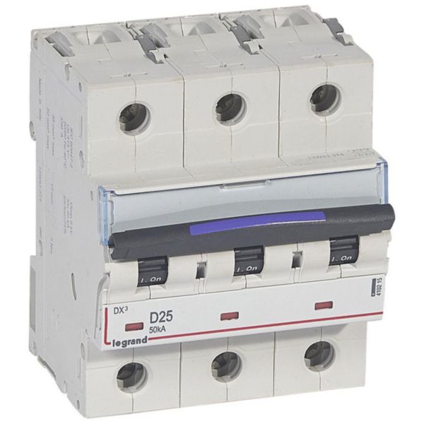 Disjoncteur DX³ 50kA arrivée haute et départ bas à vis 3P 400V~ - 25A - courbe D - 4,5 modules - Page 18