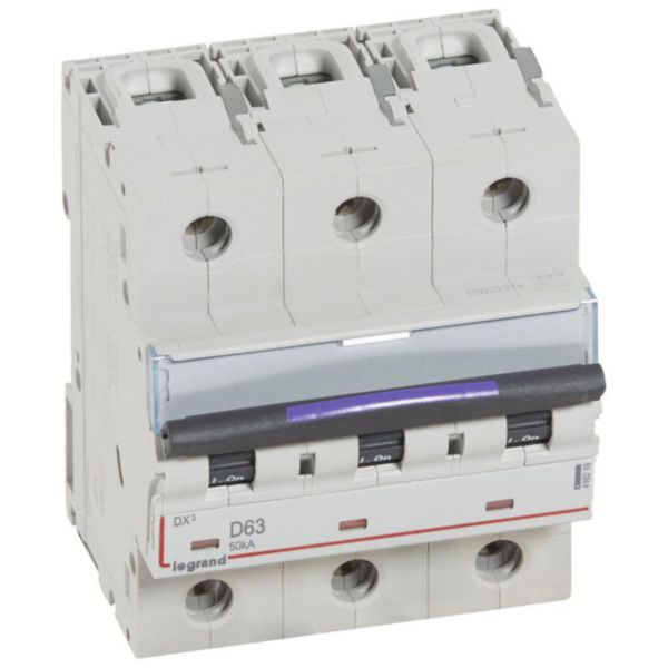 Disjoncteur DX³ 50kA arrivée haute et départ bas à vis 3P 400V~ - 63A - courbe D - 4,5 modules - Page 26