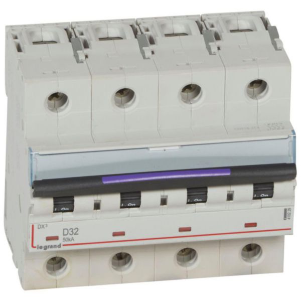 Disjoncteur DX³ 50kA arrivée haute et départ bas à vis 4P 400V~ - 32A - courbe D - 6 modules - Page 17