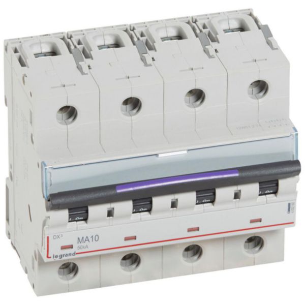 Disjoncteur magnétique seul DX³-M 50kA arrivée haute et départ bas à vis 4P 400V~ - 10A - 6 modules - Page 29