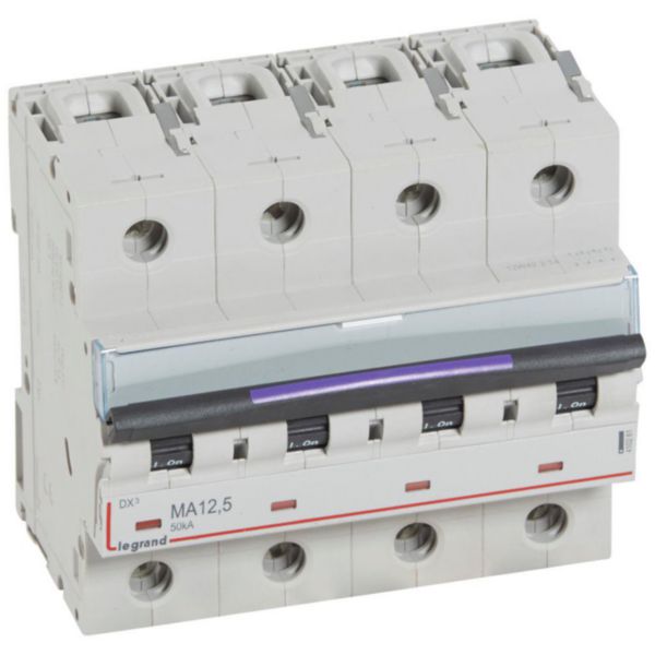 Disjoncteur magnétique seul DX³-M 50kA arrivée haute et départ bas à vis 4P 400V~ - 12,5A - 6 modules - Page 29