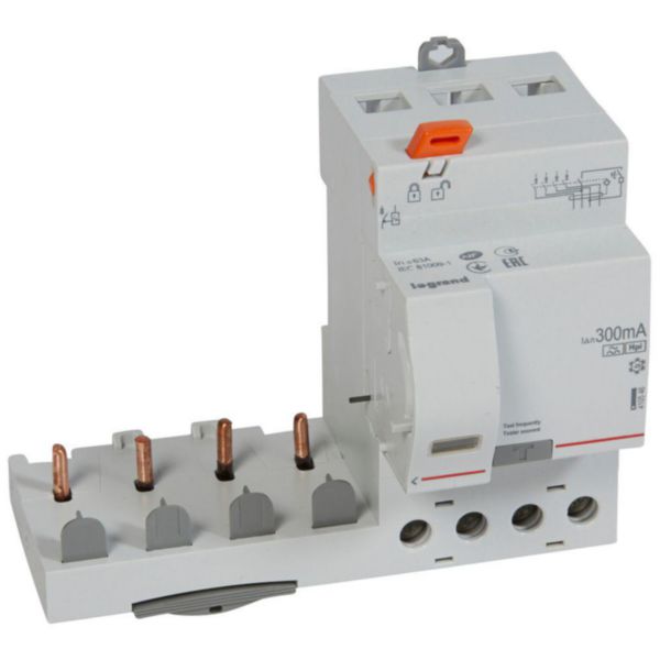 Bloc différentiel adaptable à vis DX³ pour disjoncteur 1 module par pôle - 4P 400V~ - 63A - typeF 300mA - Page 41