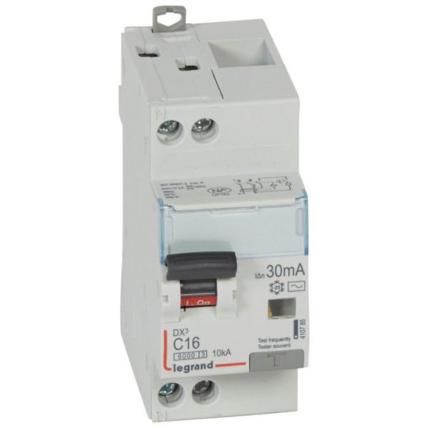 Disjoncteur différentiel monobloc DX³6000 10kA arrivée haute et départ bas à vis U+N 230V~ - 16A - typeAC 30mA - Page 11