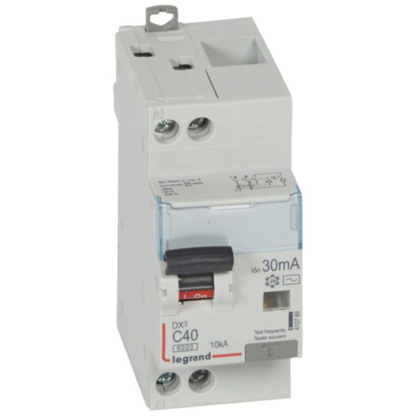 Disjoncteur différentiel monobloc DX³6000 10kA arrivée haute et départ bas à vis U+N 230V~ - 40A - typeAC 30mA - Page 11