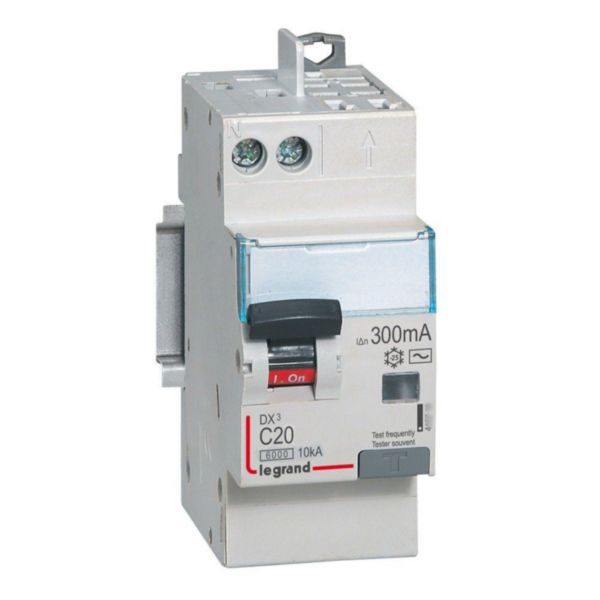 Disjoncteur différentiel monobloc DX³6000 10kA arrivée haute vis départ haut automatique U+N 230V~ - 20A - typeAC 300mA - Page 4
