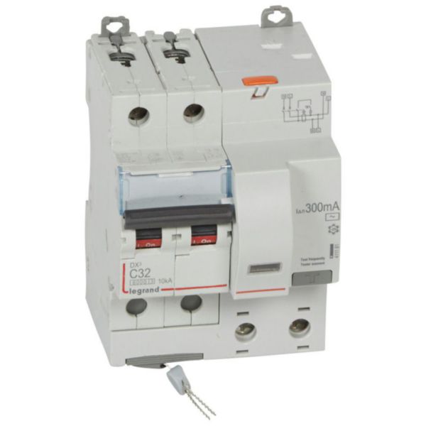Disjoncteur différentiel monobloc DX³6000 10kA arrivée haute vis départ haut automatique 2P 230V~ - 32A - typeAC 300mA - Page 5