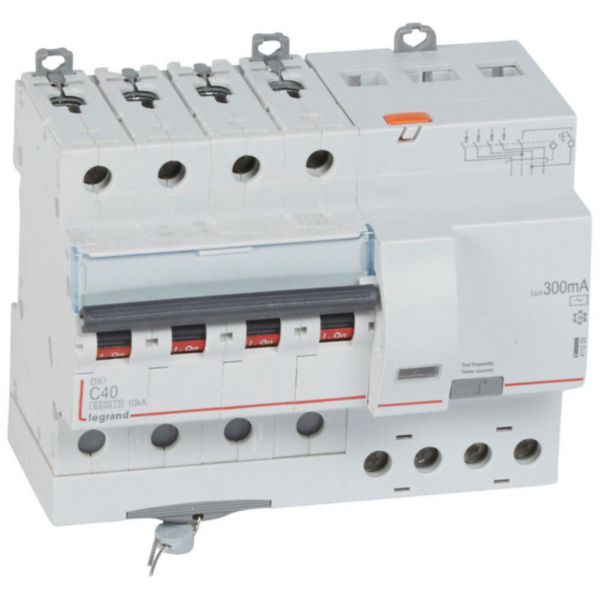 Disjoncteur différentiel monobloc DX³6000 10kA arrivée haute et départ bas à vis 4P 400V~ - 40A - typeAC 300mA - Page 10