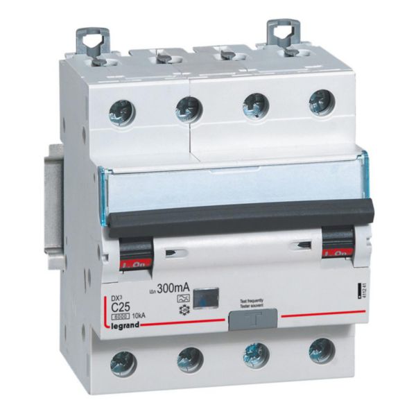 Disjoncteur différentiel monobloc DX³6000 10kA arrivée haute et départ bas à vis 4P 400V~ - 25A - typeA 300mA - Page 6