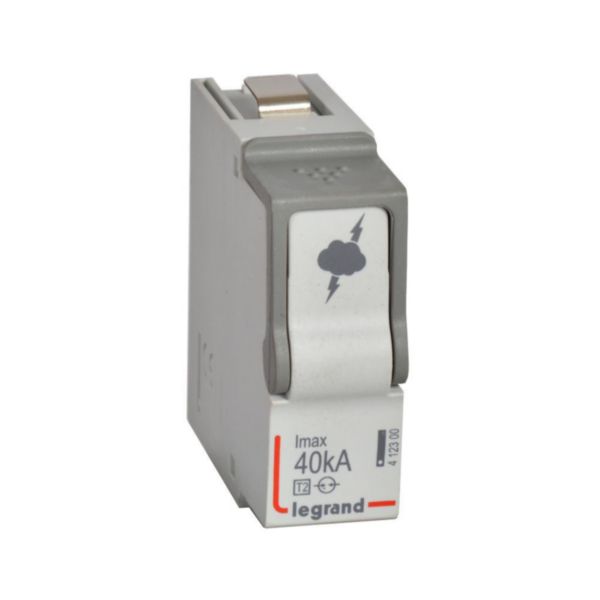 Cassette de remplacement N-PE pour parafoudre basse tension typeT2 Imax 40kA