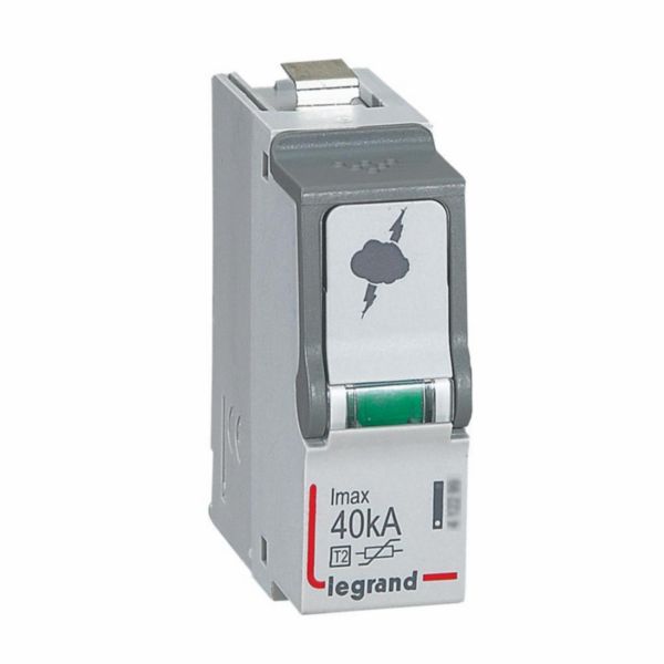Cassette de remplacement pour parafoudre basse tension typeT2 440V~ ( IT ) Imax 40kA
