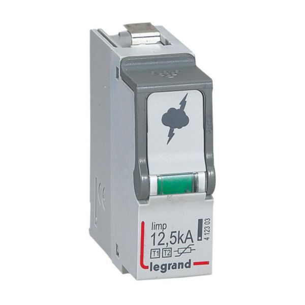 Cassette de remplacement pour parafoudres typeT1 + typeT2 Iimp 12,5kA
